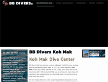 Tablet Screenshot of bbdivers-koh-mak.com